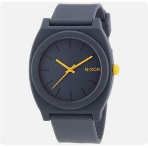 NIXON Time Teller P Matter Steel Gray 40mm watch NWT
